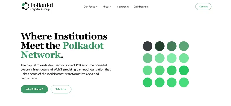 Screenshot of polkadotcapitalgroup.com
