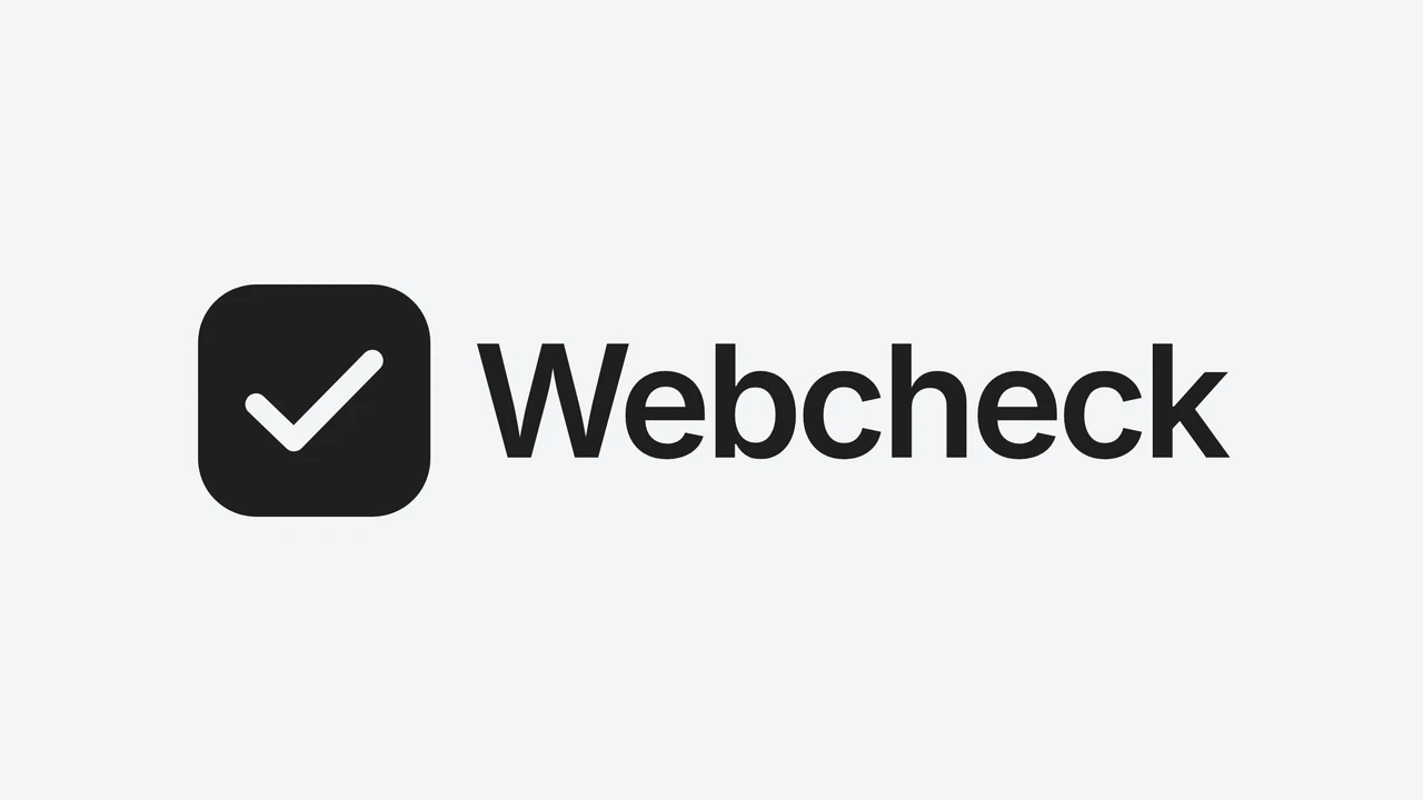 Screenshot of webcheck.fyi